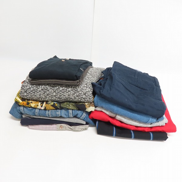 実際に弊社で買取させて頂いた【おまとめ品】Paul Smith/BURBERRY/TOMMY HILFIGER等 ニット シャツ デニムジャケット などの画像 1枚目