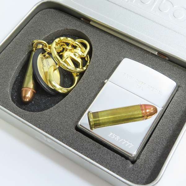 実際に弊社で買取させて頂いたZIPPO/ジッポー S&W CHIEF SPECIAL USA/スミス&ウェッソン銃弾/弾丸 メタル貼り 1995年製の画像 0枚目