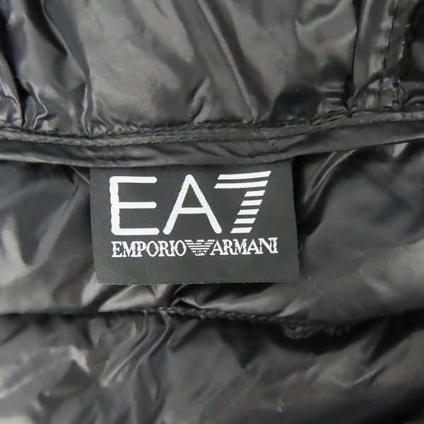 実際に弊社で買取させて頂いた【未使用】EMPORIO ARMANI/エンポリオアルマーニ EA7 フーデッド ダウンジャケット 8NPB02 PN29Z/Lの画像 2枚目