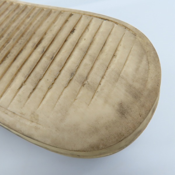 実際に弊社で買取させて頂いたRick Owens/リックオウエンス レザースリッポン/43の画像 8枚目