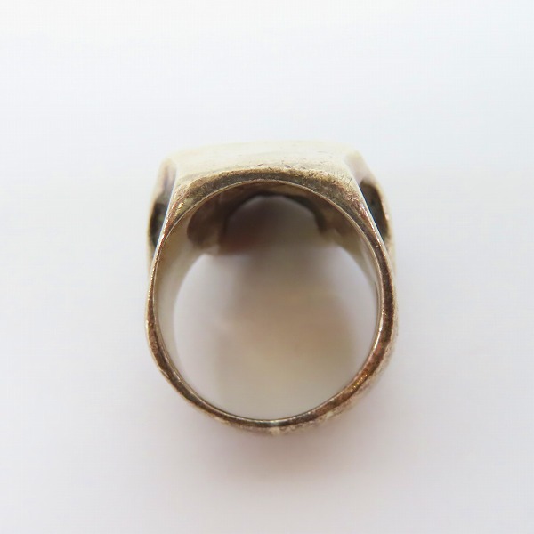 実際に弊社で買取させて頂いたCRAZY PIG/クレイジーピッグ LEMOLA RING スカルリング/12.5-13.5号の画像 5枚目