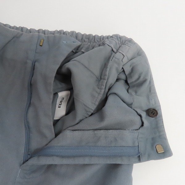実際に弊社で買取させて頂いたmarka/マーカ 21AW ORGANIC COTTON SOFT AMUNZEN ワークジャケット/パンツ/1 セットアップの画像 4枚目