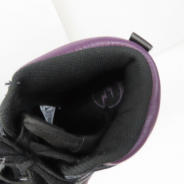 実際に弊社で買取させて頂いたNIKE/ナイキ×FRAGMENT DESIGN/フラグメントデザイン DUNK HI/F ダンクハイ 北京 DJ0382-600/27の画像 4枚目