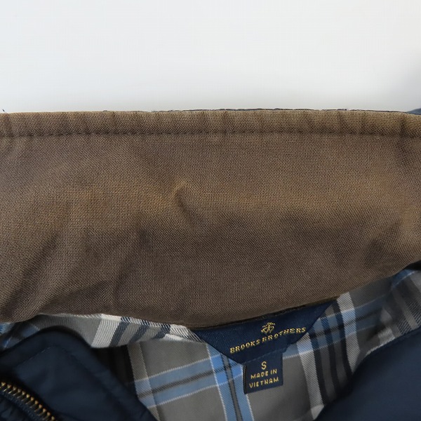 実際に弊社で買取させて頂いたBROOKS BROTHERS/ブルックスブラザーズ  キルティング ジャケット Sの画像 7枚目
