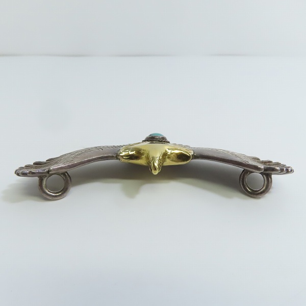 実際に弊社で買取させて頂いた【ギャラ付き】FIRST ARROWS/ファーストアローズ K18 メタル付き ターコイズの画像 3枚目