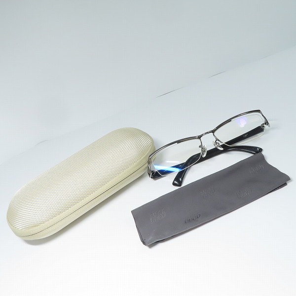 実際に弊社で買取させて頂いた999.9/フォーナインズ  レンズ度入り 眼鏡/メガネフレーム/アイウェア/S-93Tの画像 9枚目