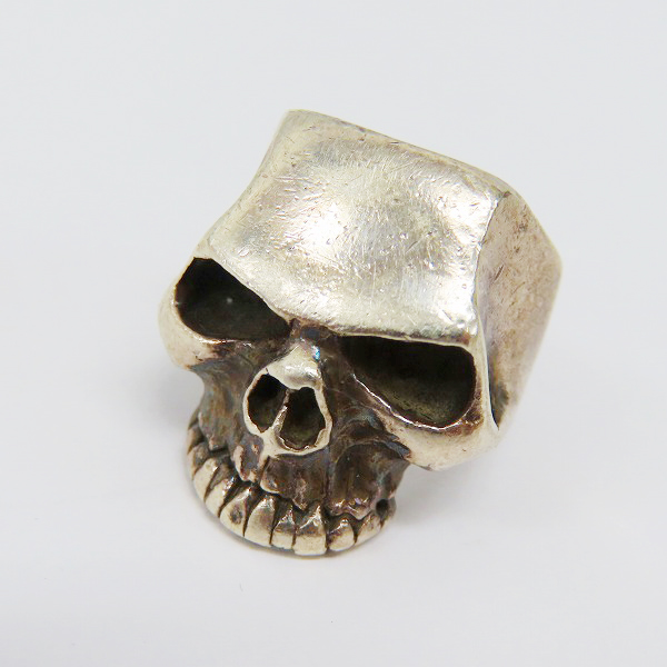 実際に弊社で買取させて頂いたCRAZY PIG/クレイジーピッグ LEMOLA RING スカルリング/12.5-13.5号