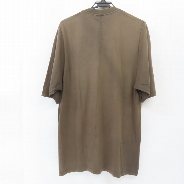 実際に弊社で買取させて頂いたRick Owens/リックオウエンス クルーネック ショートスリーブ ブラウン RU18S5282-JA/Sの画像 1枚目