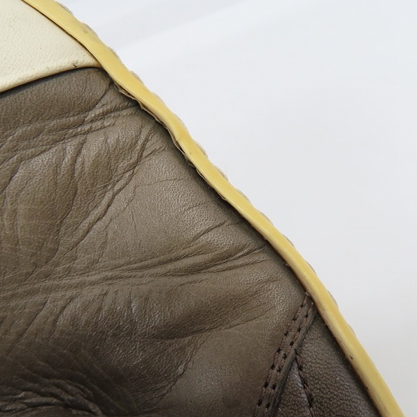 実際に弊社で買取させて頂いたRick Owens/リックオウエンス レザースリッポン/43の画像 6枚目