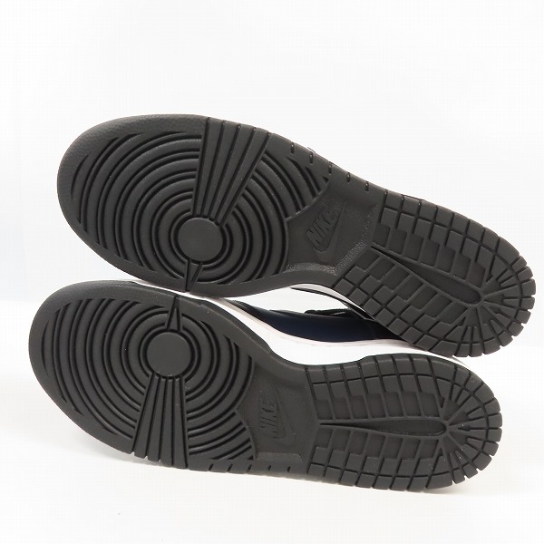 実際に弊社で買取させて頂いた【未使用】NIKE×FRAGMENT DESIGN/ナイキ×フラグメントデザイン DUNK HI/F ダンクハイ Midnight Navy DJ0383-400/26の画像 2枚目