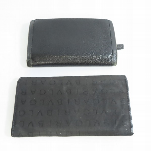実際に弊社で買取させて頂いたBVLGARI/ブルガリ 二つ折り財布 2点セットの画像 1枚目