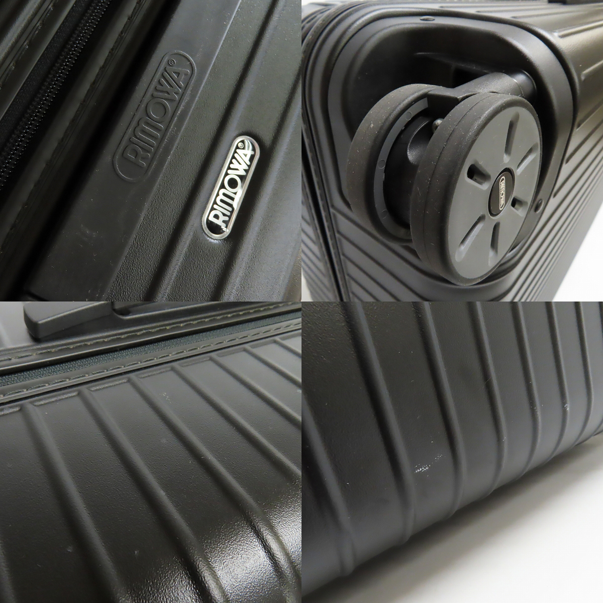 実際に弊社で買取させて頂いたRIMOWA/リモワ SALSA/サルサ 電子タグ搭載 96L 4輪 スーツケース 811.77の画像 8枚目