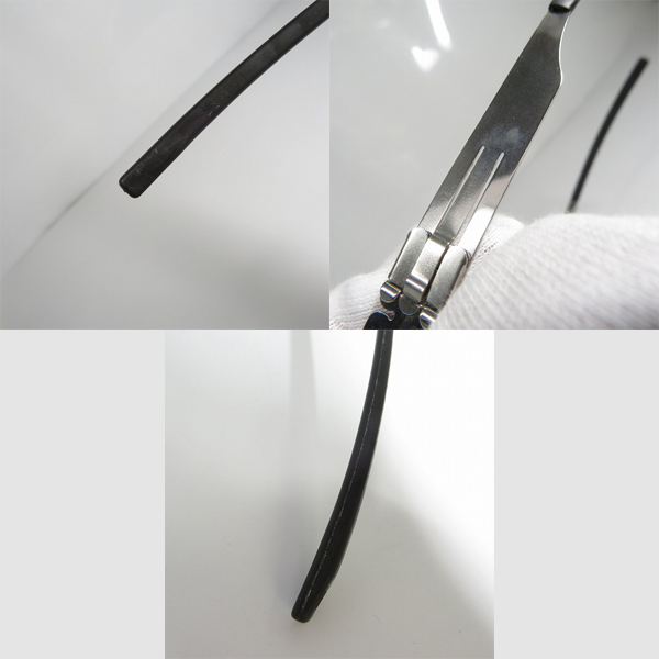 実際に弊社で買取させて頂いたic! berlin/アイシーベルリン volker b. メガネフレーム/眼鏡/アイウェア/863424の画像 8枚目