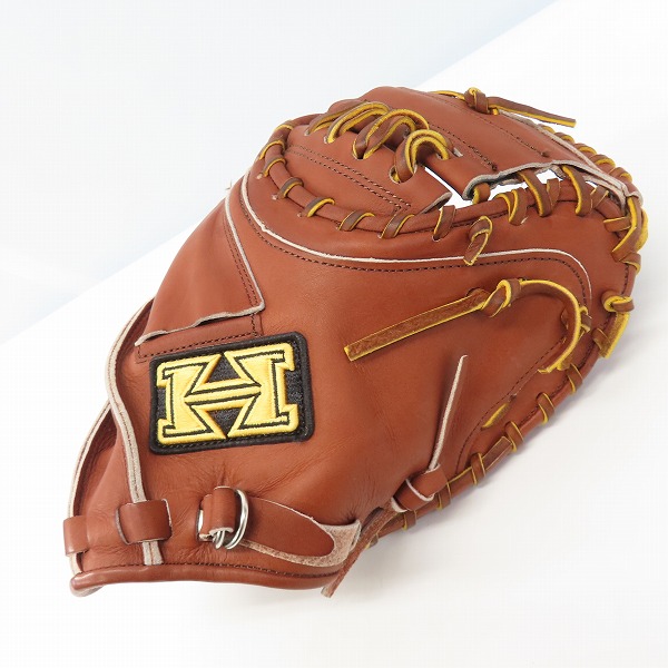 実際に弊社で買取させて頂いたHI-GOLD/ハイゴールド 限定品 Professionals PLAYER 硬式 キャッチャーミット