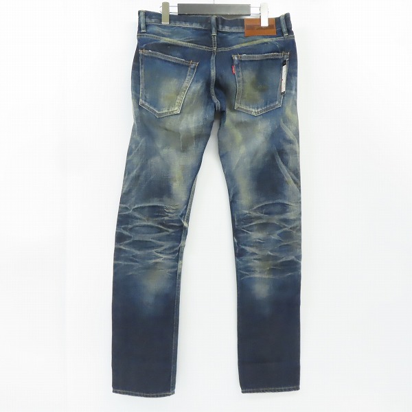 実際に弊社で買取させて頂いた【未使用】MARBLES/マーブルズ ダメージ/リペア加工 デニムパンツ MPT-A1502B/Lの画像 1枚目