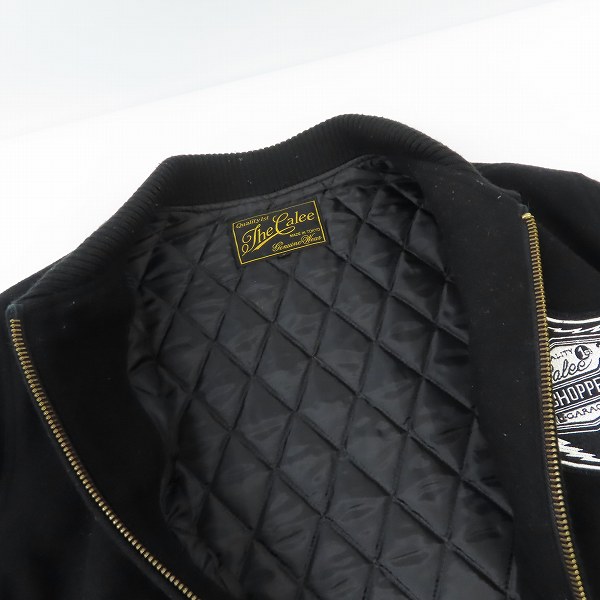 実際に弊社で買取させて頂いたCALEE/キャリー HIGHOPPER 13 裏地キルティング ジャケット /Lの画像 5枚目