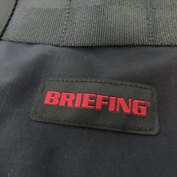 実際に弊社で買取させて頂いた BRIEFING/ブリーフィング BRA211T20 DISCRETE TOTE SM MW トートバッグ BLACKの画像 4枚目