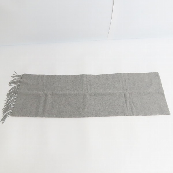 実際に弊社で買取させて頂いたHUGO BOSS/ヒューゴボス ウール カシミヤ マフラーの画像 2枚目