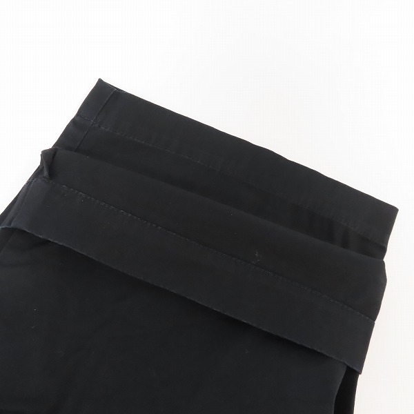 実際に弊社で買取させて頂いたRick Owens/リックオウエンス ドローストリングクロップドパンツ RU18S5381-TE ブラック/50の画像 7枚目