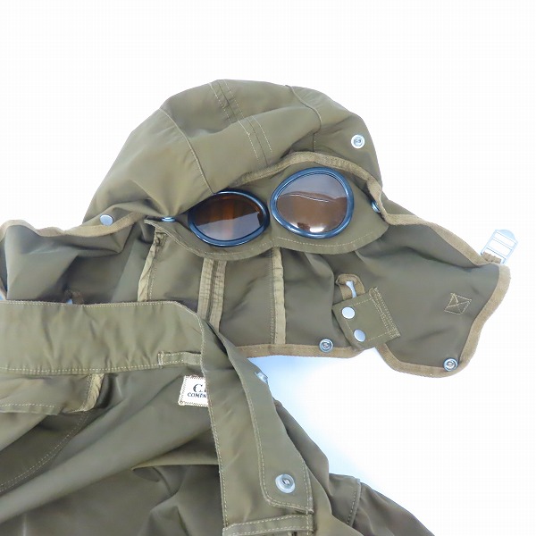 実際に弊社で買取させて頂いたC.P.COMPANY/シーピーカンパニー ゴーグル ジャケットの画像 6枚目