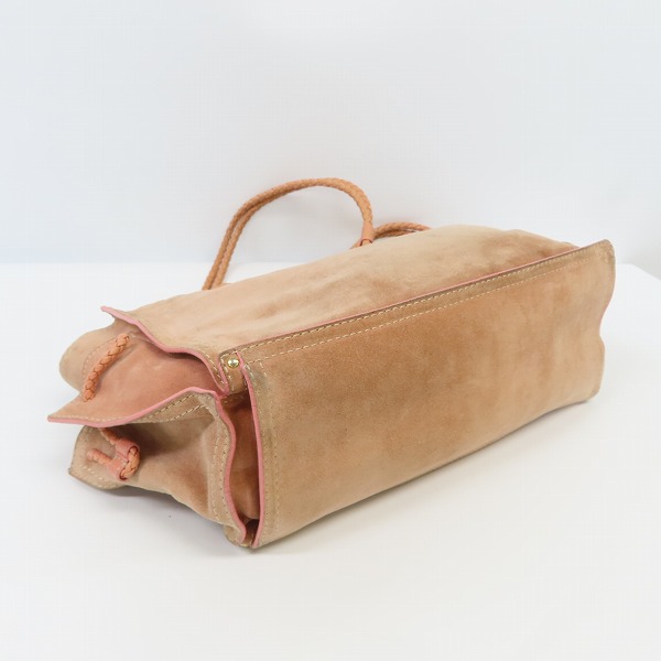 実際に弊社で買取させて頂いたLOEWE/ロエベ スウェード ハンドバッグの画像 2枚目