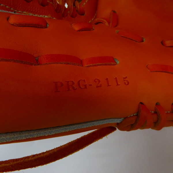 実際に弊社で買取させて頂いたHI-GOLD/ハイゴールド 技極プロシリーズ 硬式 内野手用 グラブ/グローブ/PRG-2115の画像 4枚目