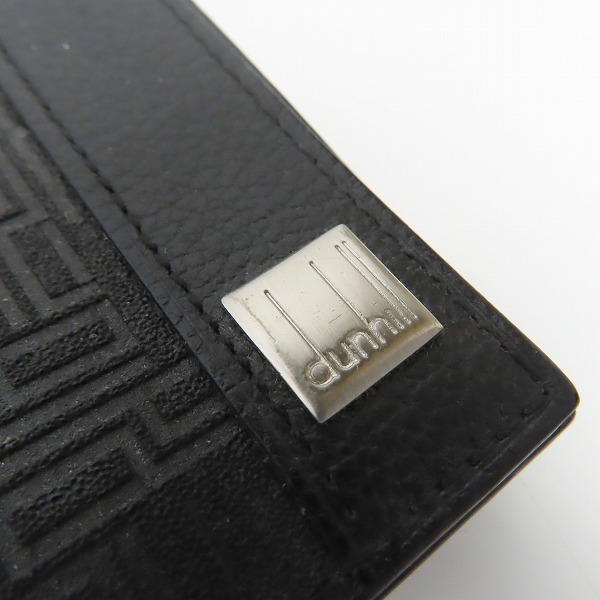 実際に弊社で買取させて頂いたDunhill/ダンヒル 名刺入れ/カードケース ブラックの画像 6枚目