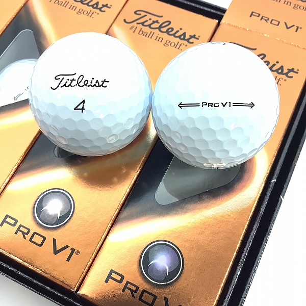 実際に弊社で買取させて頂いた【未使用】Titleist/タイトリスト PRO V1 ゴルフボール 1ダースの画像 1枚目