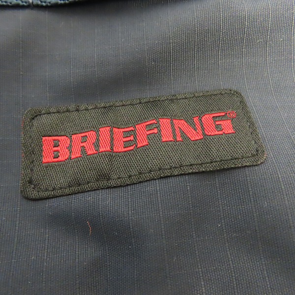 実際に弊社で買取させて頂いたBRIEFING/ブリーフィング BRA211T20 DISCRETE TOTE SM MW トートバッグ NAVYの画像 4枚目