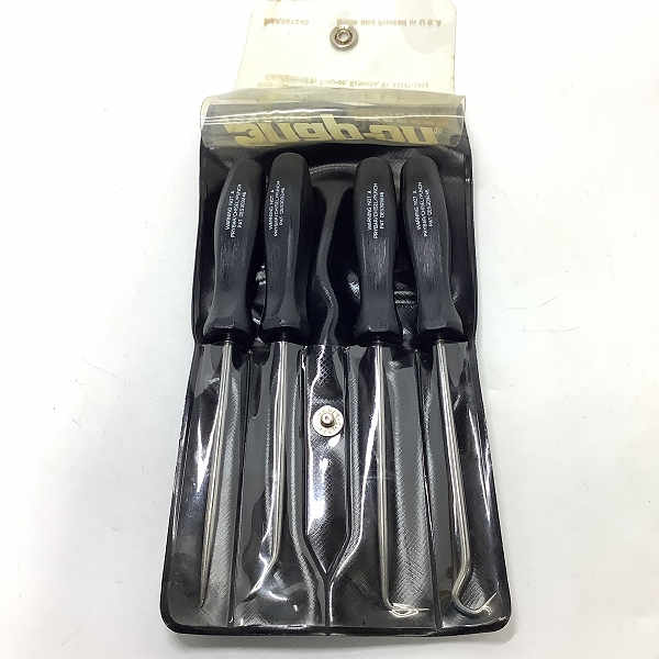 実際に弊社で買取させて頂いたSnap-on/スナップオン 黒グリップ ミニピックツール 4本セット ASA204Aの画像 9枚目