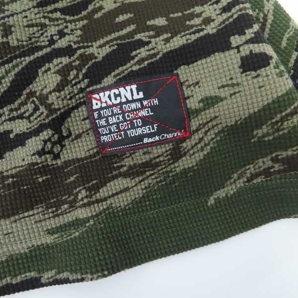 実際に弊社で買取させて頂いたBack Channel/バックチャンネル カモフラ サーマル ポロシャツ/Mの画像 6枚目