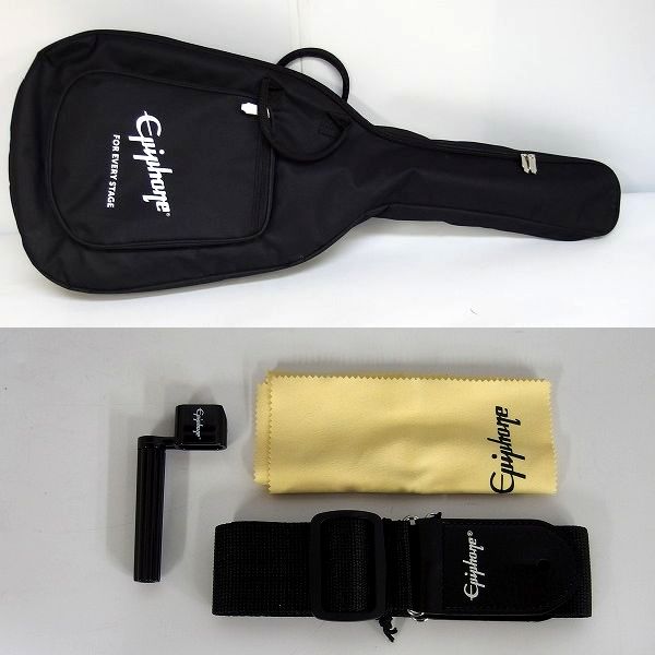 実際に弊社で買取させて頂いた★【美品】Epiphone/エピフォン Starling EB(Ebony) アコースティックギター/アコギ ソフトケース付の画像 9枚目