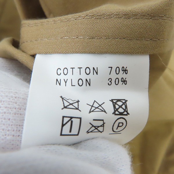 実際に弊社で買取させて頂いた【未使用】CALEE/キャリー ドロップショルダー ノーカラージャケット CL-21SS031/Lの画像 3枚目