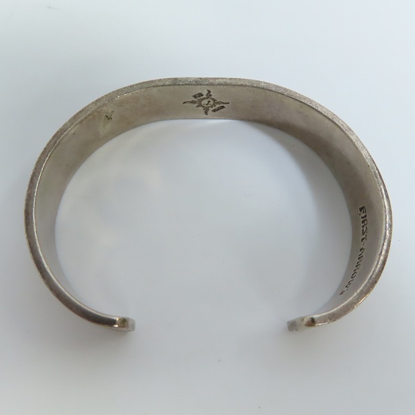 実際に弊社で買取させて頂いた【ギャラ付き】FIRST ARROWS/ファーストアローズ K18メタル 唐草バングルの画像 4枚目
