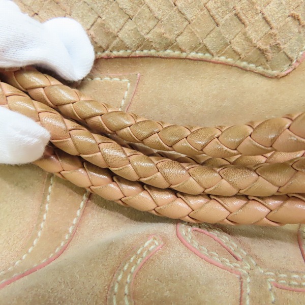 実際に弊社で買取させて頂いたLOEWE/ロエベ スウェード ハンドバッグの画像 8枚目