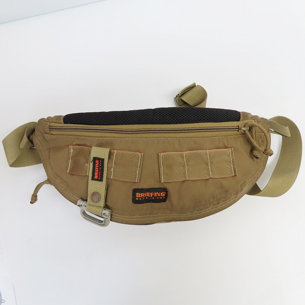 実際に弊社で買取させて頂いたBRIEFING/ブリーフィング ボディバッグ/ウエストポーチ