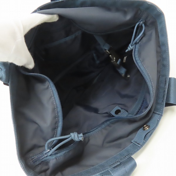実際に弊社で買取させて頂いたBRIEFING/ブリーフィング BRA211T20 DISCRETE TOTE SM MW トートバッグ NAVYの画像 3枚目