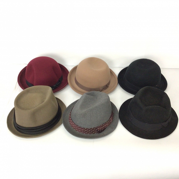 実際に弊社で買取させて頂いた【おまとめ品】CALEE/ニューヨークハット/フェノメノ 他 ハット/帽子/キャップ などの画像 2枚目