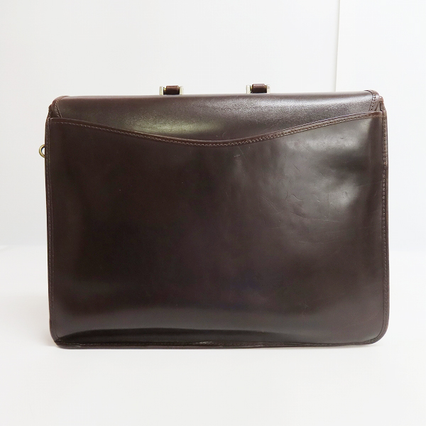 実際に弊社で買取させて頂いたBROOKS BROTHERS/ブルックスブラザーズ 2way ショルダーバッグ/ビジネスバッグ レザーバッグの画像 1枚目