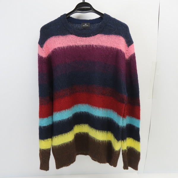 実際に弊社で買取させて頂いたps/Paul Smith/ポール・スミス グラデーション モヘヤ ニット Ｌ