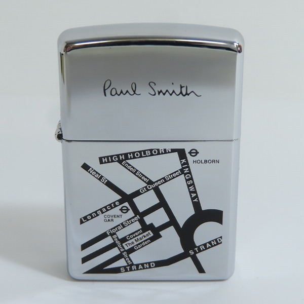 実際に弊社で買取させて頂いたZIPPO/ジッポー Paul Smith/ポールスミス ロンドン ホルボーン地区/2005年製の画像 1枚目