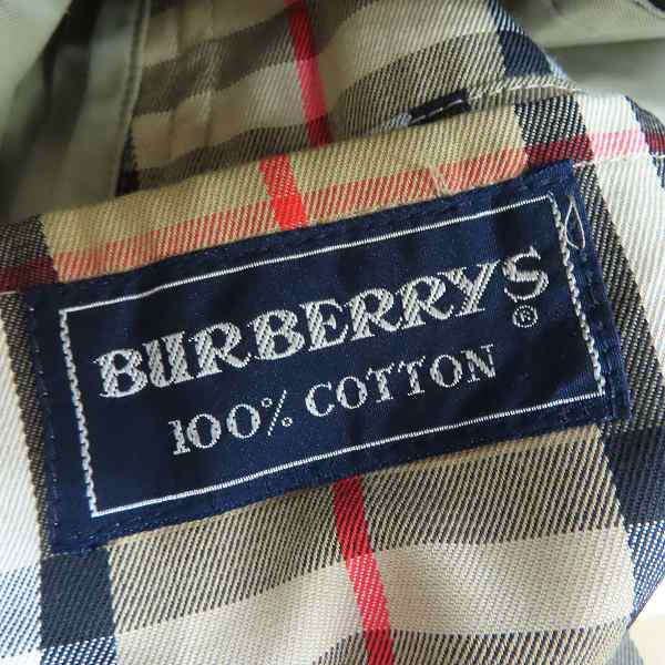 実際に弊社で買取させて頂いたBurberry's/バーバリー ノバチェック トレンチコート/46の画像 3枚目