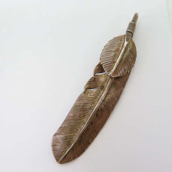 実際に弊社で買取させて頂いたFIRST ARROWS/ファーストアローズ ハートフェザー ペンダント 左向き