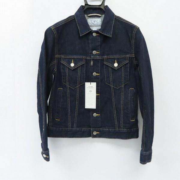 実際に弊社で買取させて頂いた【未使用】THE CRIME/クライミー  セルビッジ デニムジャケット C1H5-BFJK-01/S