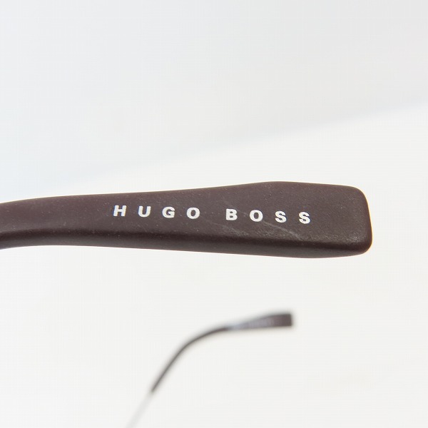 実際に弊社で買取させて頂いたHUGO BOSS/ヒューゴボス メガネフレーム/アイウェア BO0309の画像 8枚目