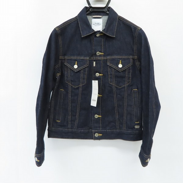 実際に弊社で買取させて頂いた【未使用】THE CRIME/クライミー セルビッジ デニムジャケット CRA-02A1-JK01/S