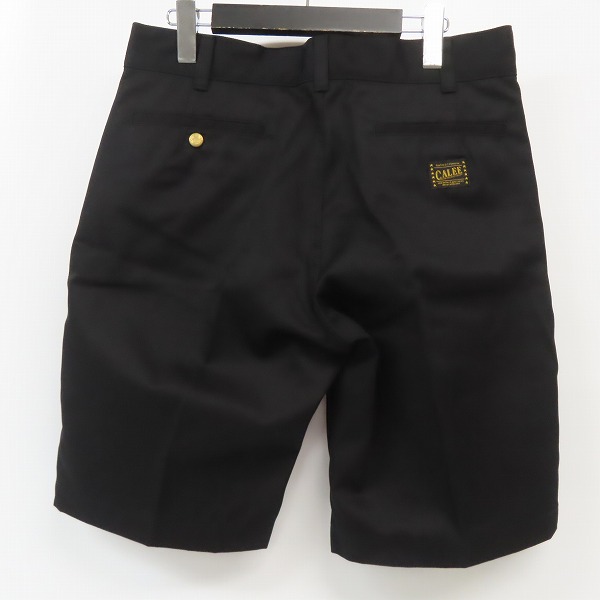 実際に弊社で買取させて頂いた【未使用】CALEE/キャリー ツイルチノ ショートパンツ CL-21SS086/Lの画像 1枚目
