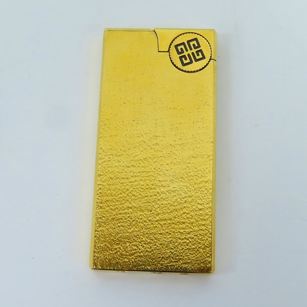 実際に弊社で買取させて頂いたGIVENCHY/ジバンシー ガスライター ゴールドの画像 1枚目