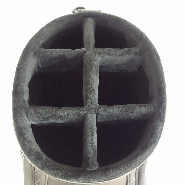 実際に弊社で買取させて頂いたTitleist/タイトリスト ゴルフ 6分割キャディバッグ ブラックの画像 3枚目