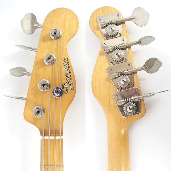 実際に弊社で買取させて頂いた★【難有り】Bacchus/バッカス BJB-98 GLAY JIROモデル ジャズベースType 4弦エレキベースの画像 2枚目